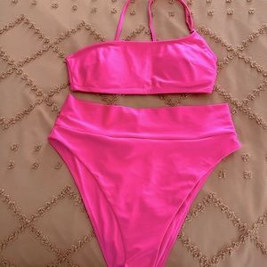 HOT PINK Aerie Swim